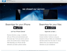 Tablet Screenshot of getbeamapp.com